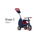 SMART TRIKE TRICIKL SHINE BLUE
